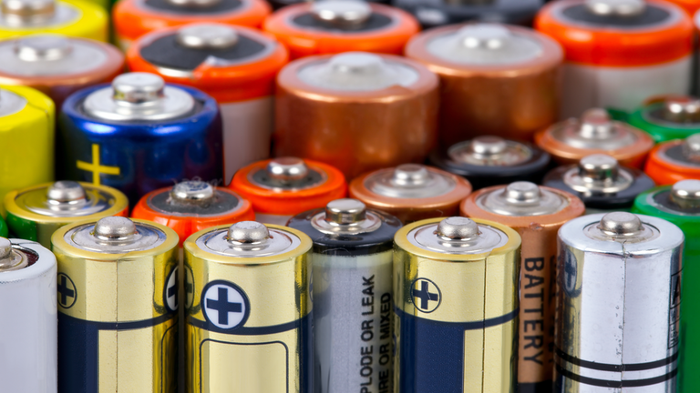 Lithium-Ion And Alkaline Batteries