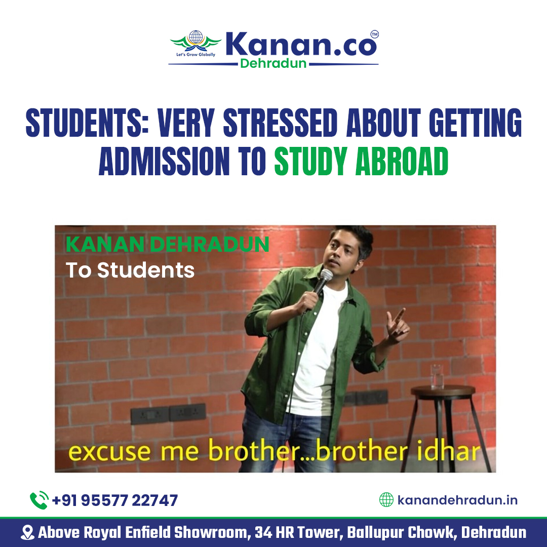 Navigating the Stress of Studying Abroad: How Kanan Dehradun Can Help